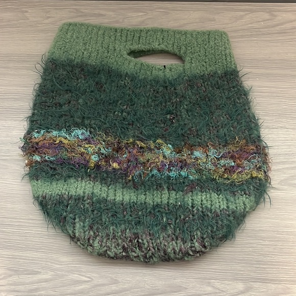 Vintage Boho Sweater Purse, Clutch, Satchel, EUC - Picture 2 of 8